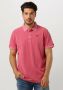 PME Legend Roze Polo Short Sleeve Polo Pique Garment Dye - Thumbnail 1
