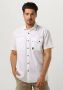 PME Legend Witte Casual Overhemd Short Sleeve Shirt Ctn Linen Cargo Walker - Thumbnail 1