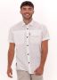 PME Legend Witte Casual Overhemd Short Sleeve Shirt Ctn linen - Thumbnail 1
