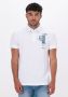 PME Legend Witte Polo Short Sleeve Polo Stretch Pique - Thumbnail 1
