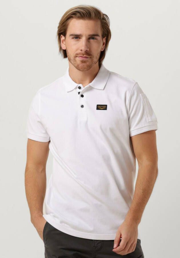 PME LEGEND Heren Polo's & T-shirts Trackway Polo Wit