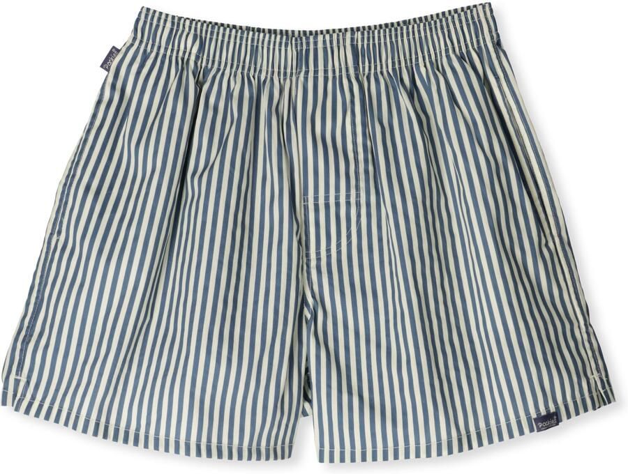 POCKIES Heren Boxershorts Striped Blauw - Foto 3