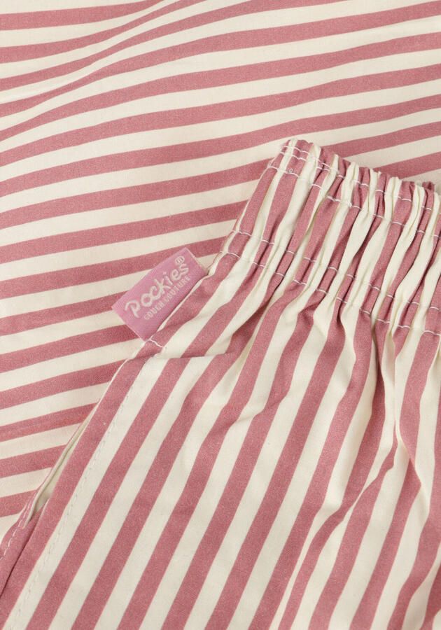POCKIES Heren Boxershorts Striped Roze