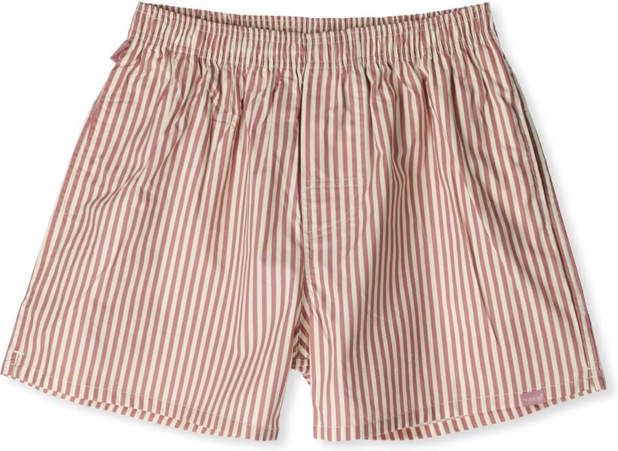 POCKIES Heren Boxershorts Striped Roze - Foto 2