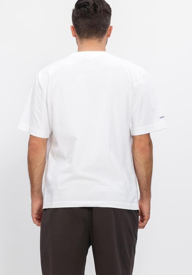 POCKIES Heren Polo's & T-shirts Broke Tee Wit - Foto 3
