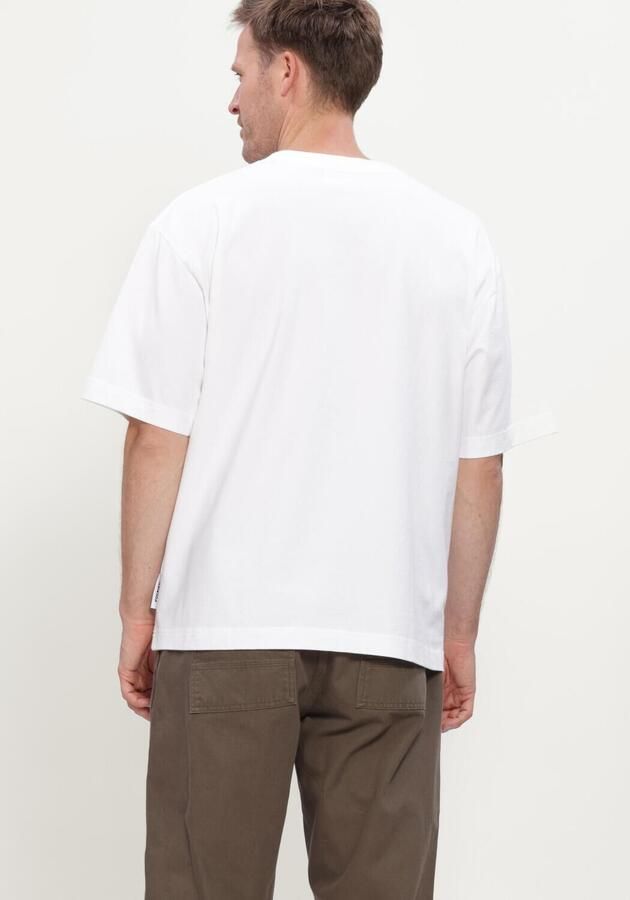 POCKIES Heren Polo's & T-shirts Ooo Tee Wit - Foto 3