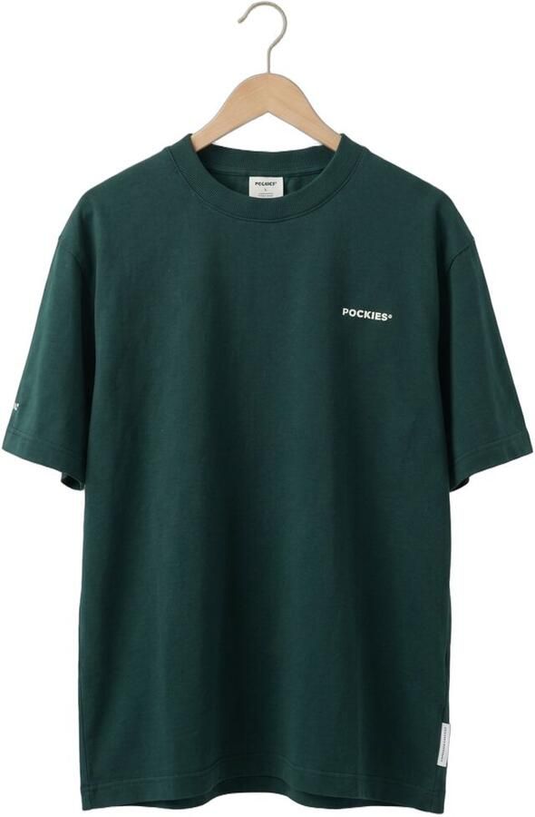 POCKIES Heren Polo's & T-shirts Sundays Tee Donkergroen - Foto 4