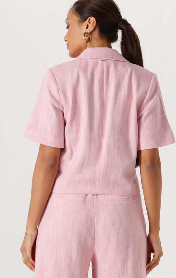 POM AMSTERDAM Dames Blazers Blazer Shell Pink Roze - Foto 4