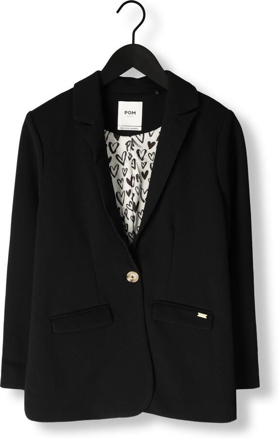 Pom Amsterdam Eternal Black Chloe Blazer Black Dames - Foto 3
