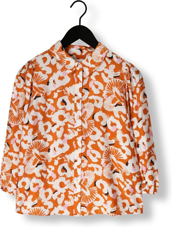 POM AMSTERDAM Dames Blouses Adventure Oranje