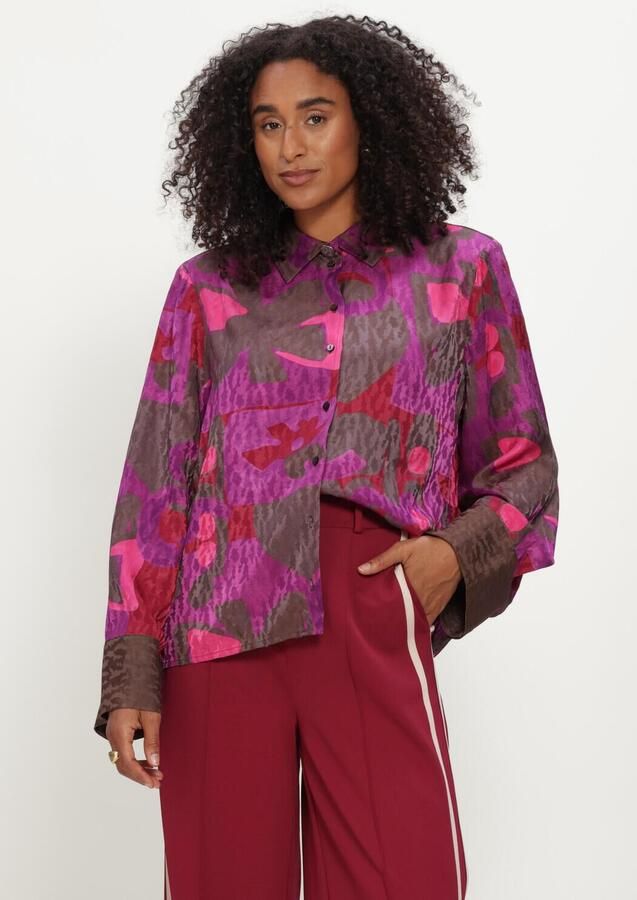 POM AMSTERDAM Dames Blouses Alex Colourful Bows Multi