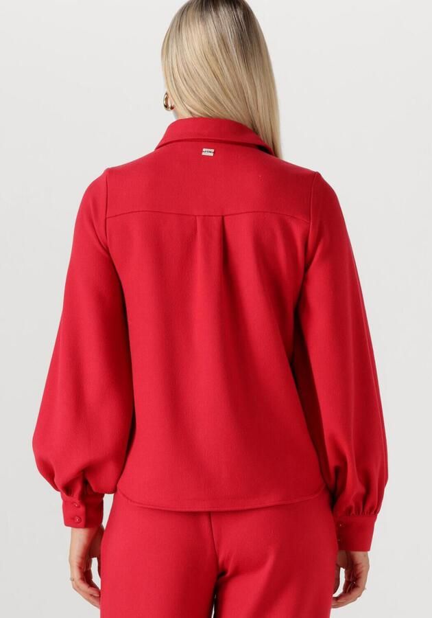 POM AMSTERDAM Dames Blouses Blouse Chili Red Rood - Foto 2