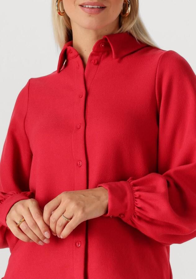POM AMSTERDAM Dames Blouses Blouse Chili Red Rood