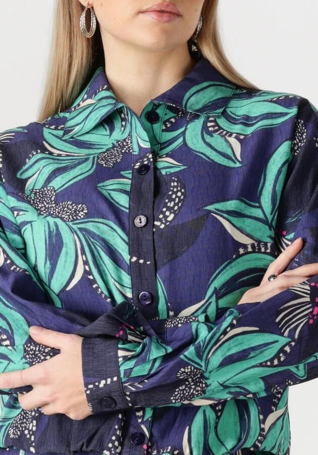 POM AMSTERDAM Dames Blouses Delicacy Blouse Multi - Foto 2