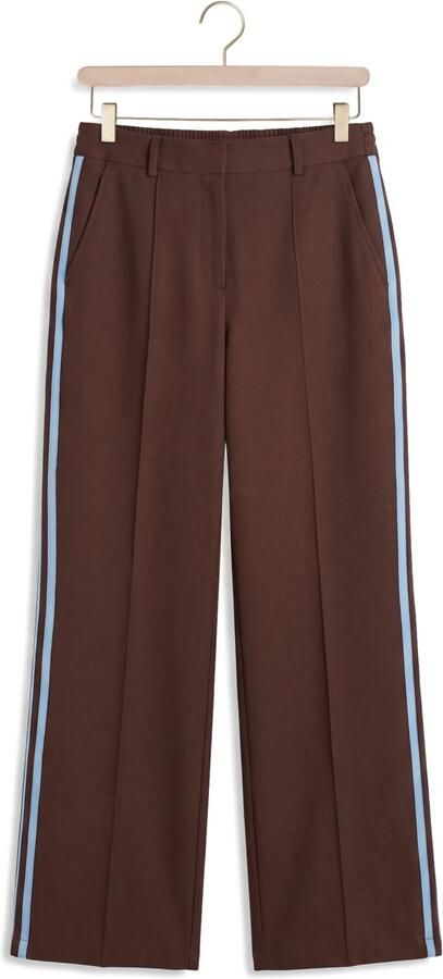 POM AMSTERDAM Dames Broeken Nora Chocolate Brown Bruin - Foto 3