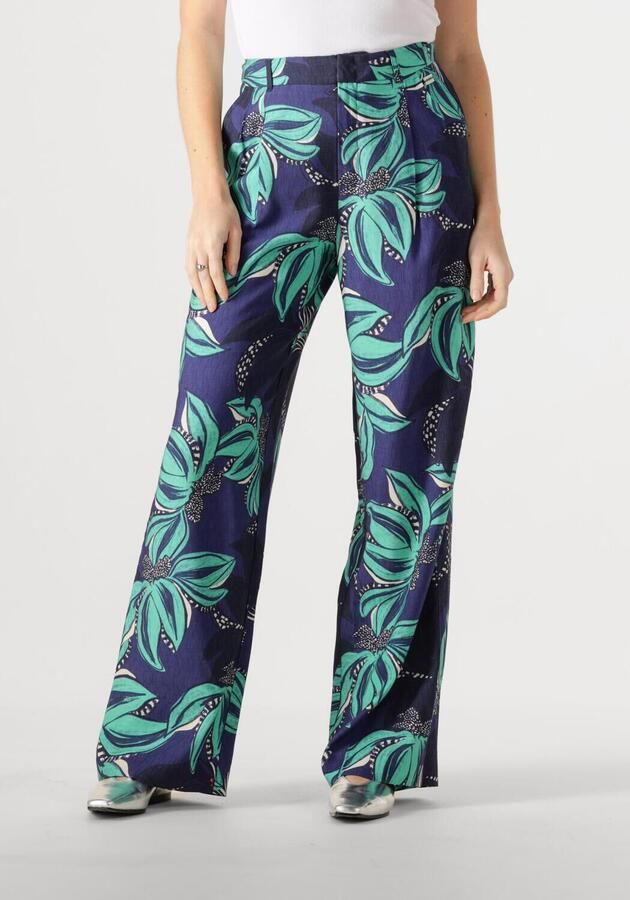 Pom Amsterdam Groene Delicatesse Broek Elegante Stijl Multicolor Dames - Foto 4