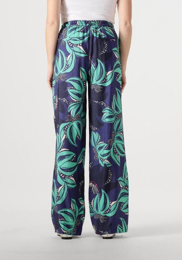 Pom Amsterdam Groene Delicatesse Broek Elegante Stijl Multicolor Dames