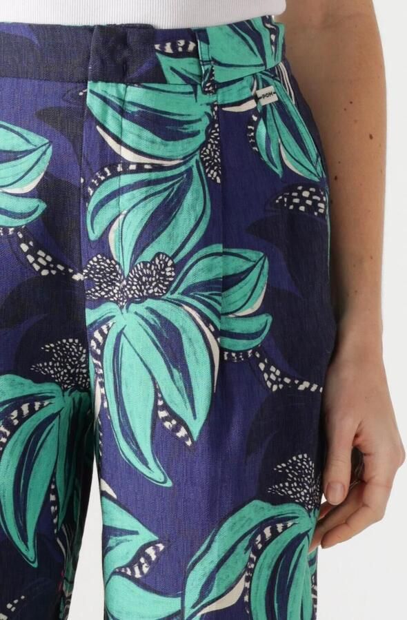 Pom Amsterdam Groene Delicatesse Broek Elegante Stijl Multicolor Dames - Foto 2