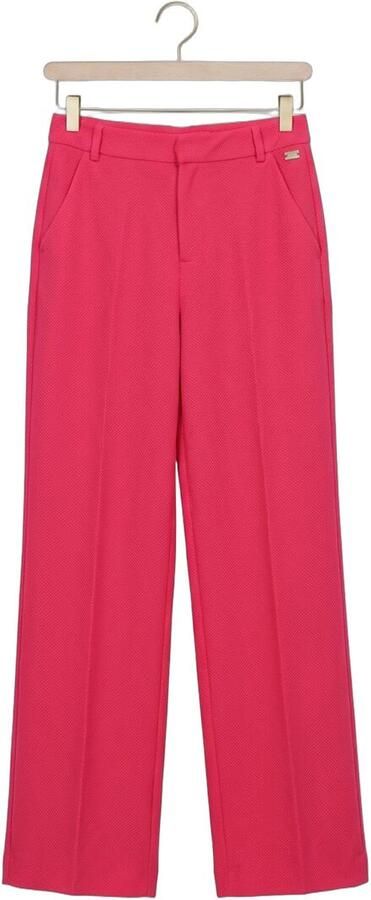 POM AMSTERDAM Dames Broeken Pants Lara Bright Rose Fuchsia - Foto 4