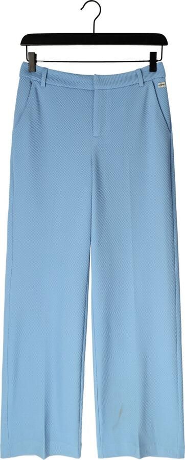 POM AMSTERDAM Dames Broeken Pants Lara Smashing Blue Blauw - Foto 4