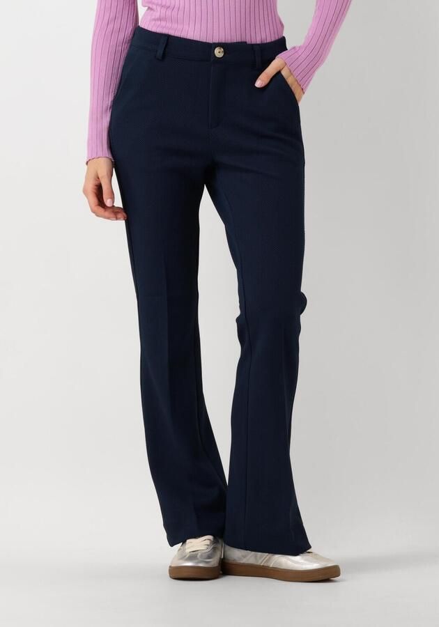 POM AMSTERDAM Dames Broeken Pants Liv Eternal Blue Blauw - Foto 4