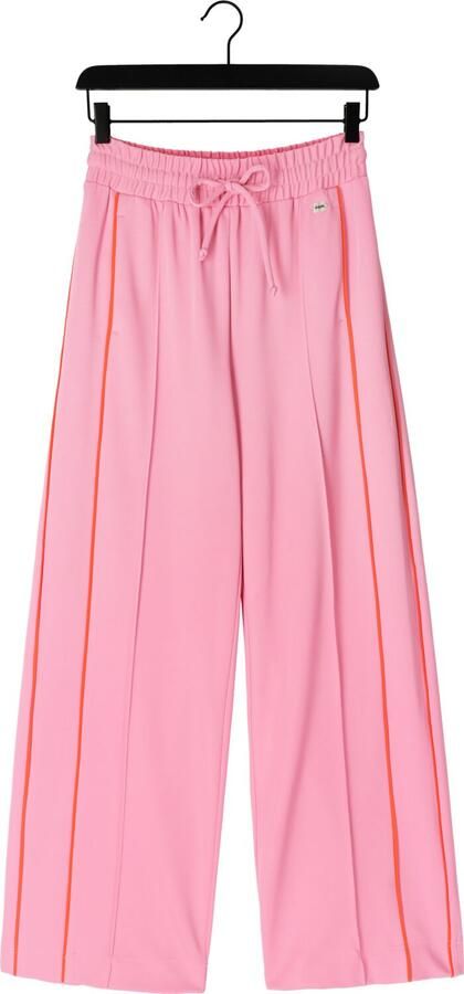 POM AMSTERDAM Dames Broeken Trackpants Colourblock Cheering Pink Roze - Foto 4
