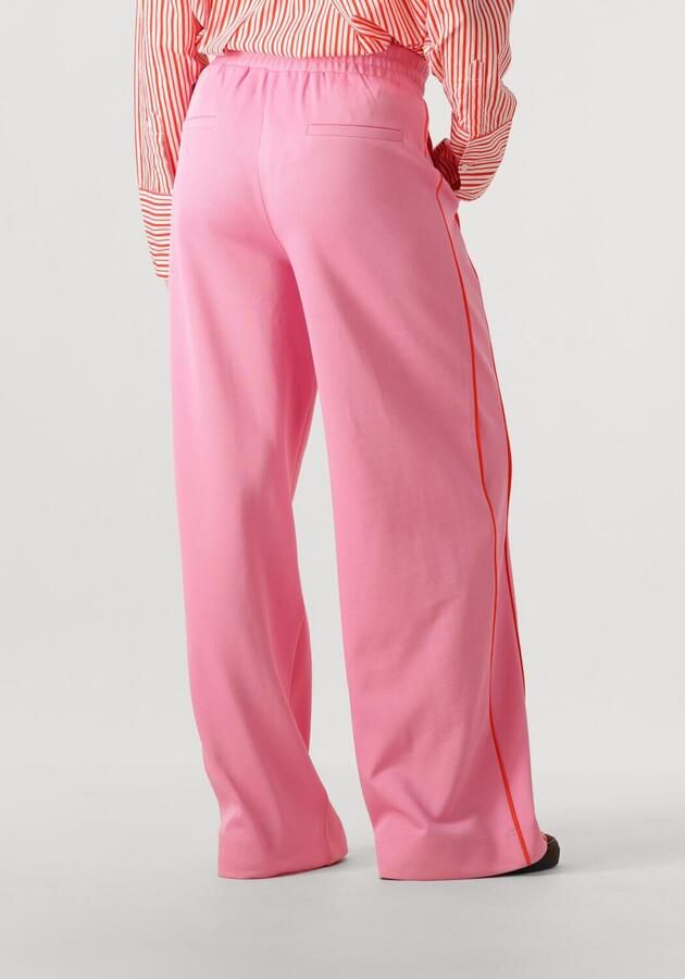 POM AMSTERDAM Dames Broeken Trackpants Colourblock Cheering Pink Roze - Foto 2