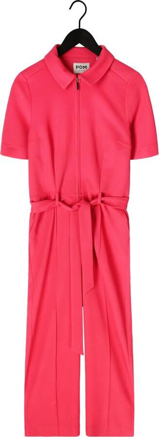 POM AMSTERDAM Dames Jumpsuits Jumpsuit Bright Rose Fuchsia - Foto 4