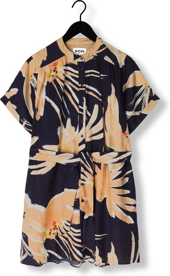 POM AMSTERDAM Dames Jurken Artisan Dress Beige - Foto 3