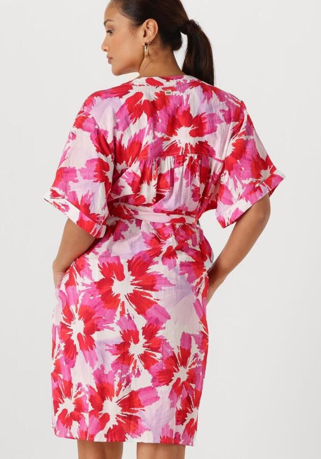 POM AMSTERDAM Dames Jurken Dress Bubble Bloom Lavender Multi - Foto 2