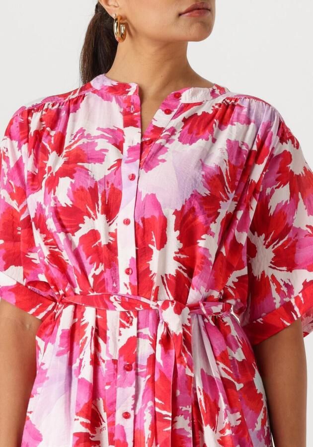 POM AMSTERDAM Dames Jurken Dress Bubble Bloom Lavender Multi - Foto 3