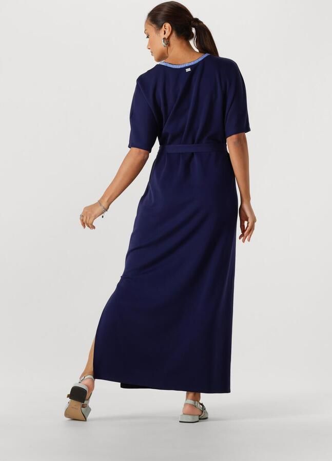 POM AMSTERDAM Dames Jurken Dress Macy Night Blue Donkerblauw - Foto 2