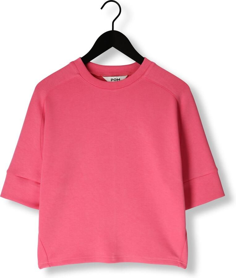 POM AMSTERDAM Dames Tops & T-shirts Nina Rasberry Roze