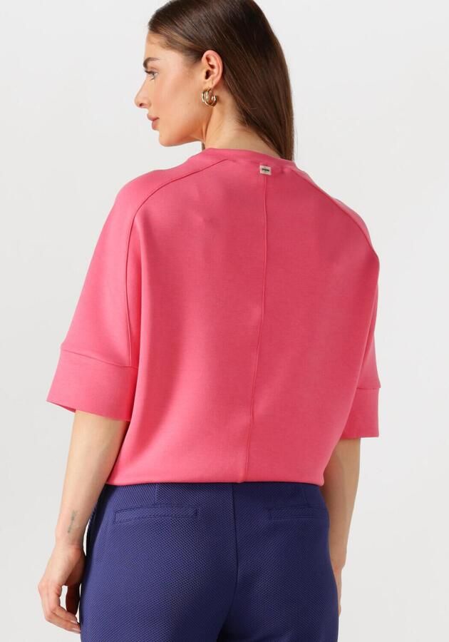 POM AMSTERDAM Dames Tops & T-shirts Nina Rasberry Roze - Foto 2