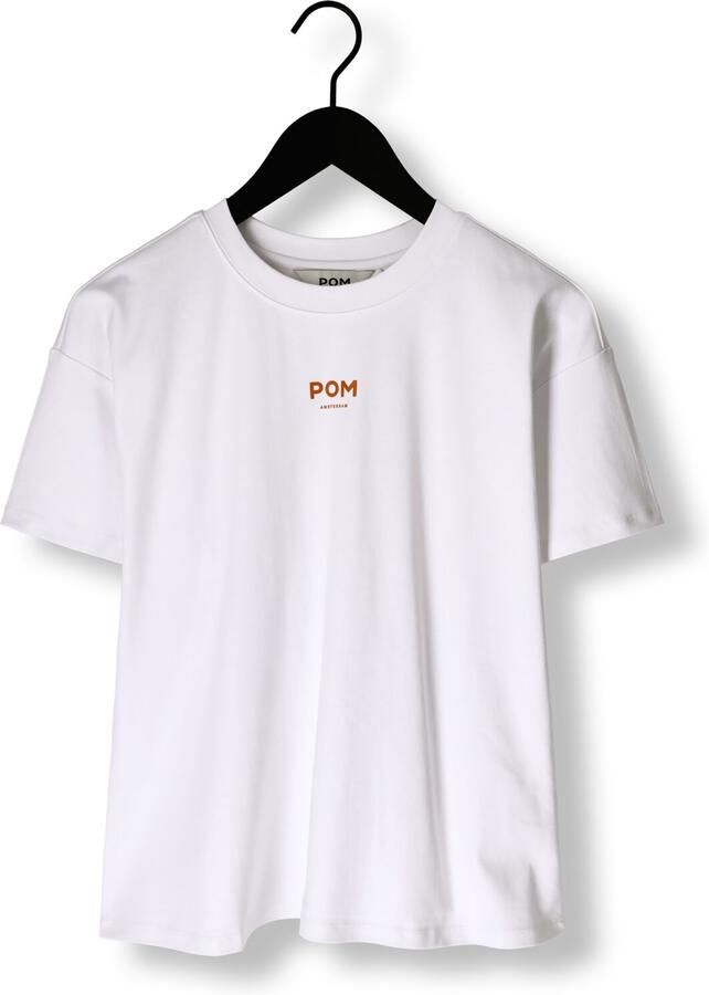 POM AMSTERDAM Dames Tops & T-shirts The Adventurist Wit