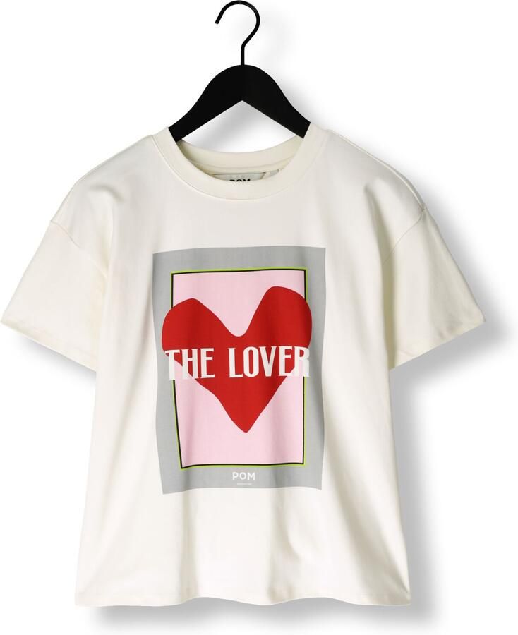 POM AMSTERDAM Dames Tops & T-shirts The Lover Wit