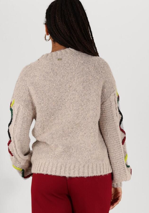 Pom Amsterdam Kabelroze Trui & Vest Multicolor Dames