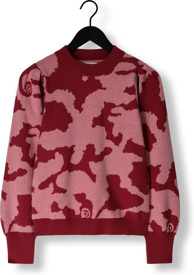 POM AMSTERDAM Dames Truien & Vesten Camo Red Roest