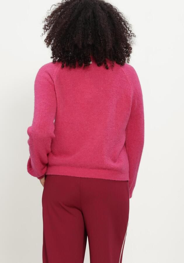POM AMSTERDAM Dames Truien & Vesten Milou Ultra Pink Fuchsia - Foto 4