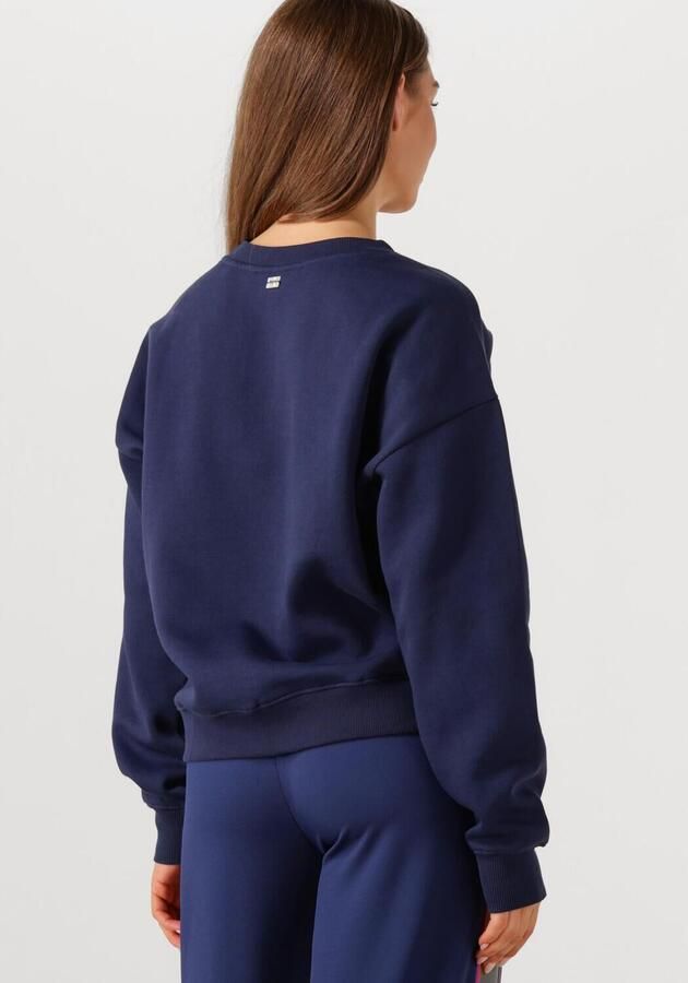 POM AMSTERDAM Dames Truien & Vesten Sweater Bon Appetit Donkerblauw