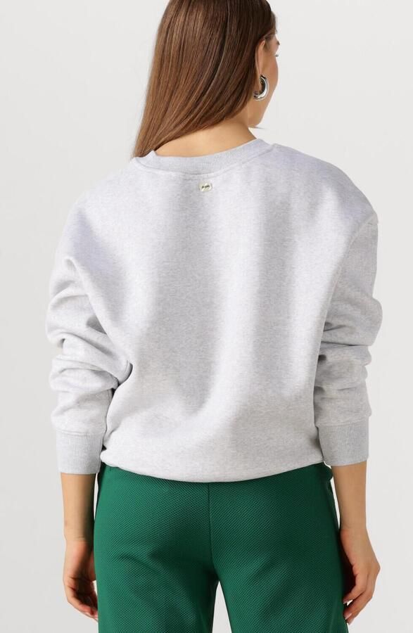 POM AMSTERDAM Dames Truien & Vesten Sweater Pomodori Grey Lichtgrijs - Foto 2