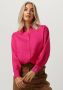 POM AMSTERDAM Dames Blouses Milly Fiery Pink Roze - Thumbnail 1