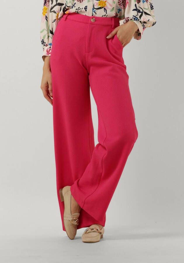 POM Amsterdam high waist wide leg pantalon Blush Pink roze