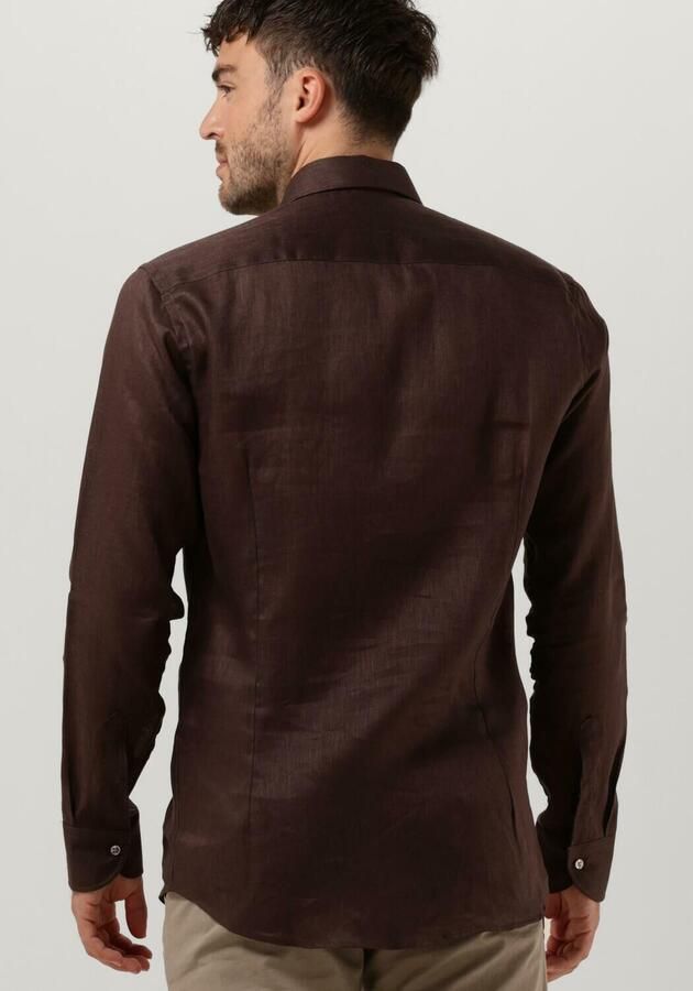 PORTO MILANO Heren Overhemden Lagos Bruin