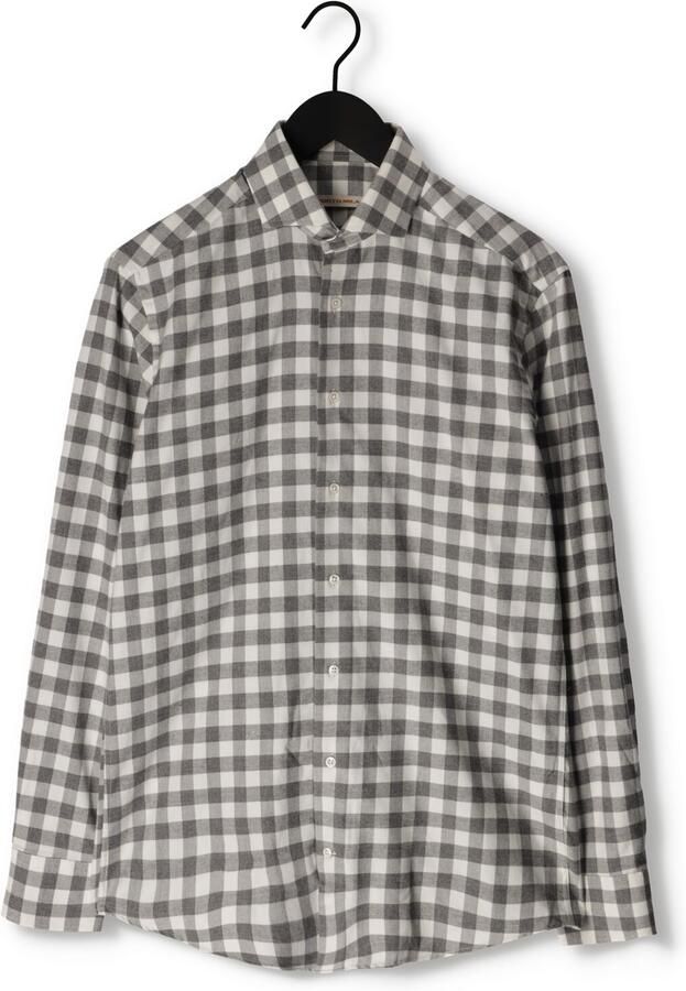 PORTO MILANO Heren Overhemden Lagos Grijs