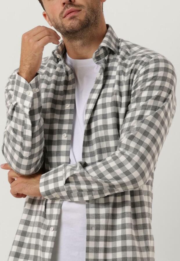 PORTO MILANO Heren Overhemden Lagos Grijs - Foto 2