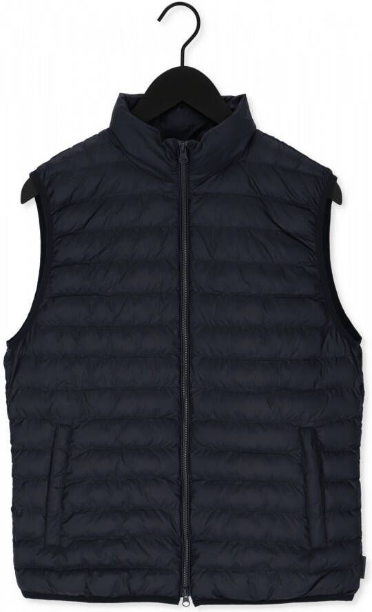 Profuomo Gewatteerde donkerblauwe bodywarmer