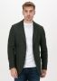 PROFUOMO Heren Colberts Jacket Knitted Ho Donkergroen - Thumbnail 1