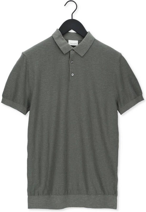 Profuomo Polo Pptj100148 Groen Heren
