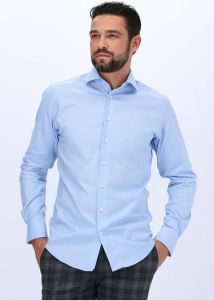 Profuomo Lichtblauwe Klassiek Overhemd Hundon